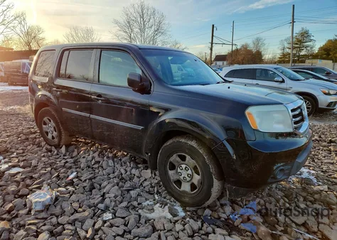 2013 Honda Pilot Lx from USA, damaged, VIN 5FNYF4H27DB064333
